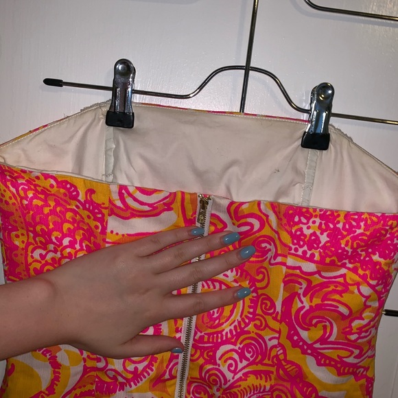 Lilly Pulitzer Strapless Dress - Picture 5 of 8